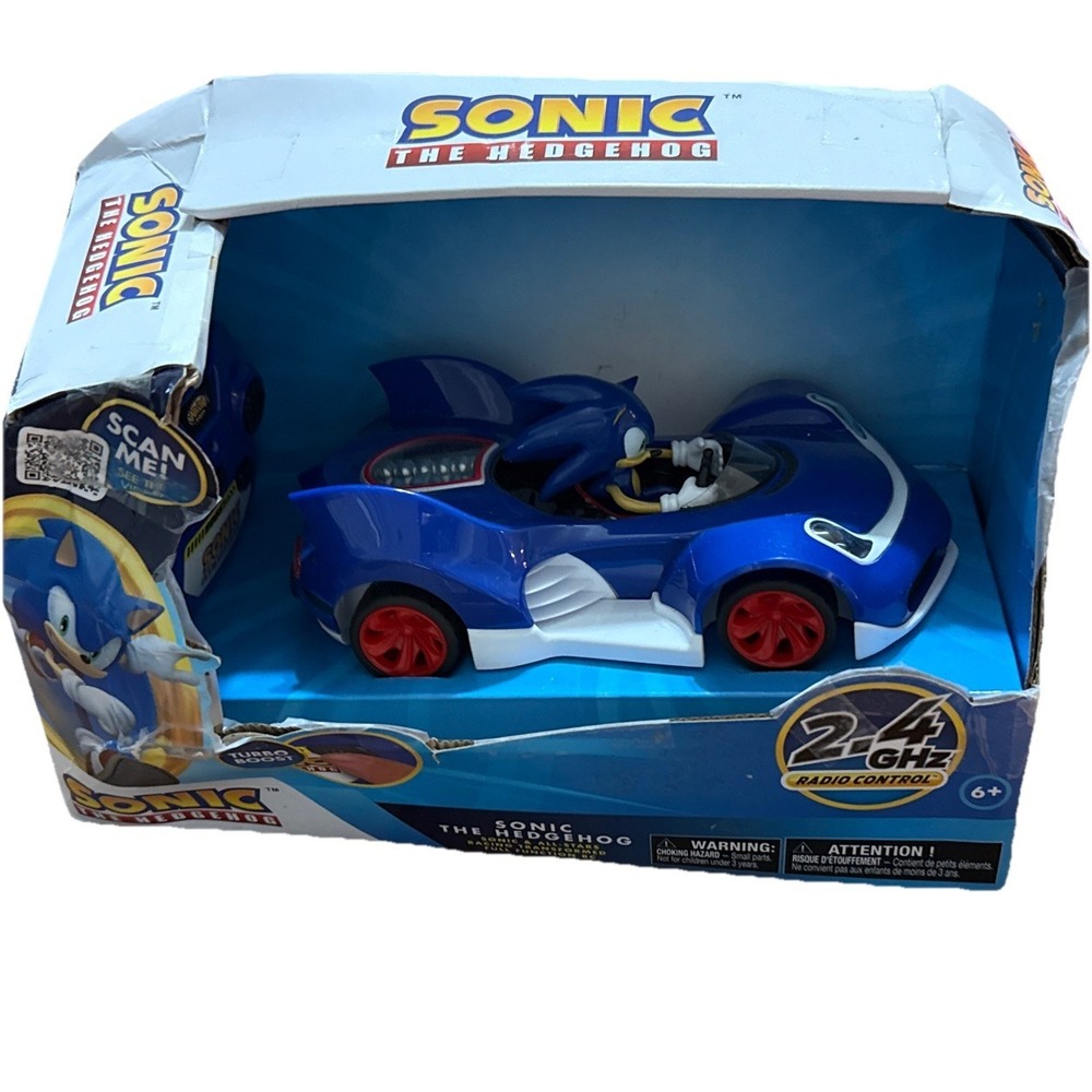 New RC Sonic SSAS R2 Car with Lights, Blue (614)